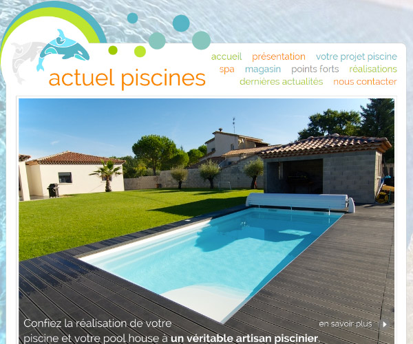 Actuel Piscines