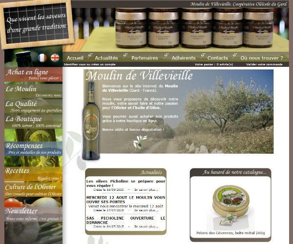 Moulin à huile de Villevieille