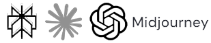 Logos d'outils IA mis en avant lors de nos formations pour les entreprises