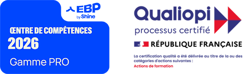 Logo formation EBP et Qualiopi